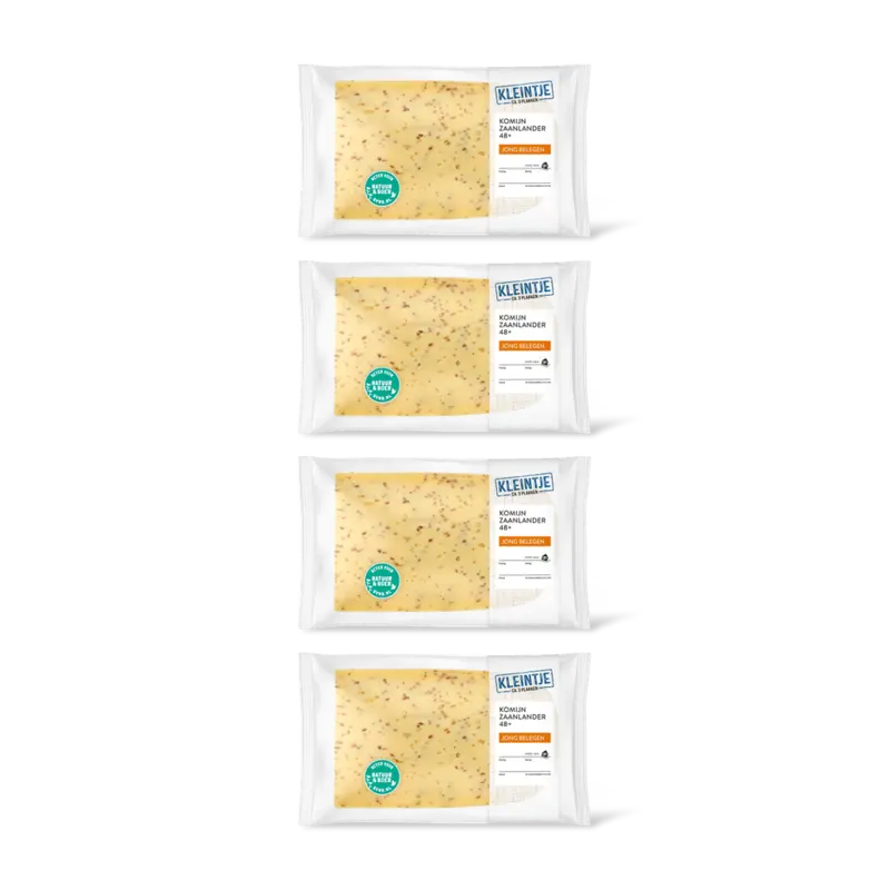 AH Zaanlander Jong belegen komijn 48+ plakken klei 4pk