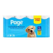 Page toiletpapier compleet schoon