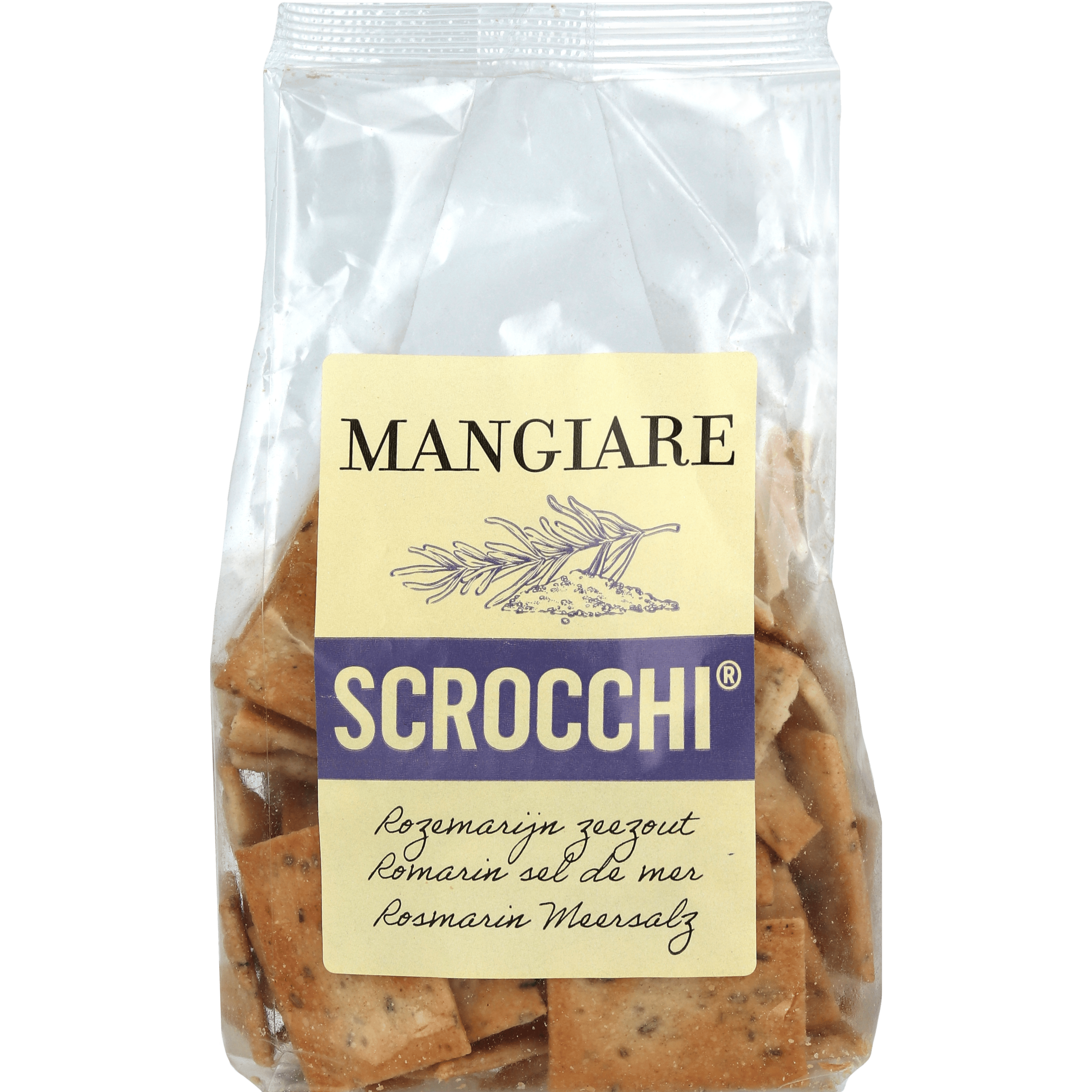Mangiare Scrocchi rozemarijn zeezout