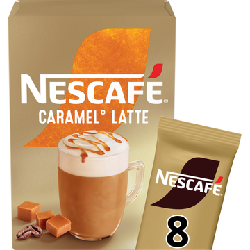 NESCAFE LATTE Caramel Instant Koffie 136 g