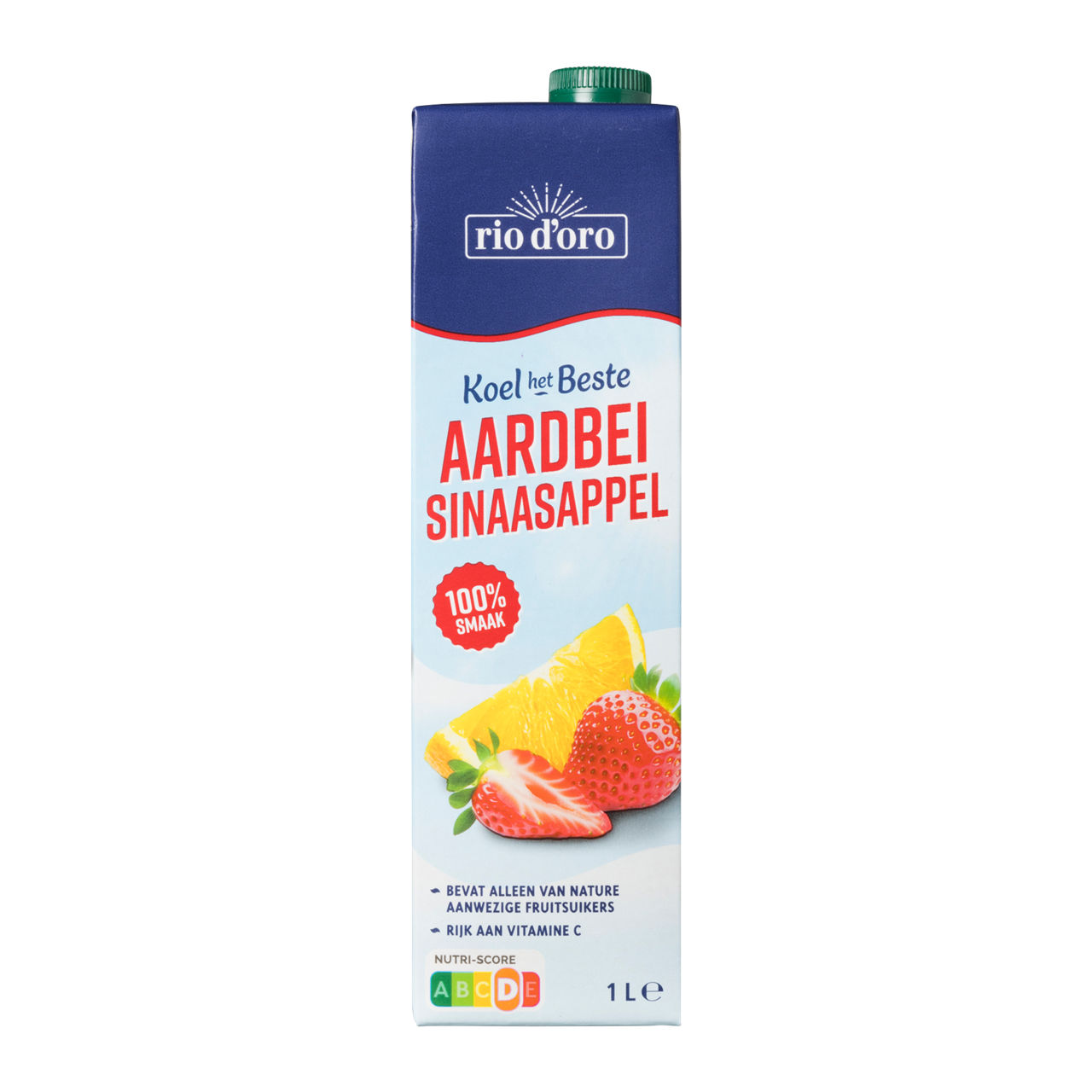 Koel het beste aardbei-sinaasappel