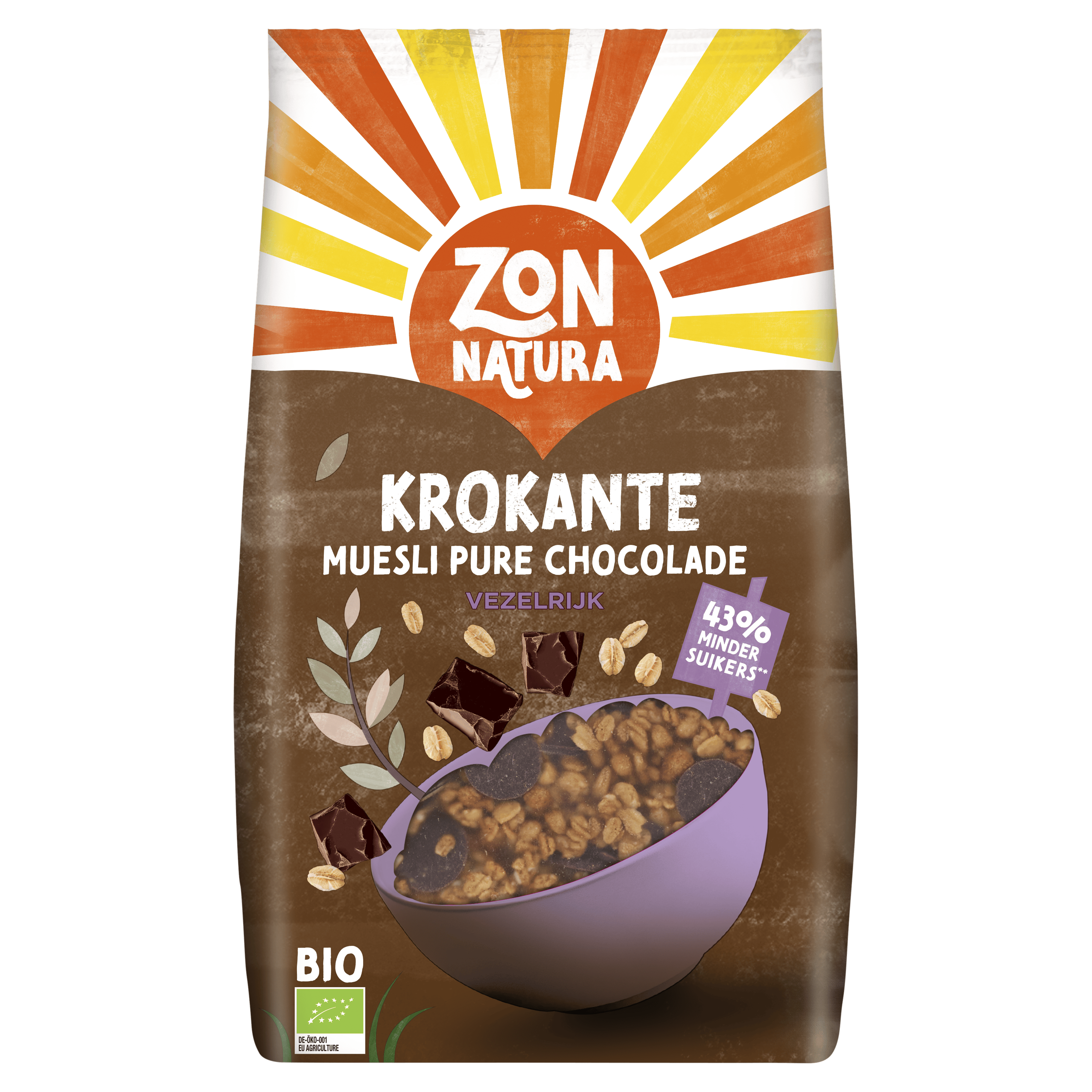 Zonnatura Krokante Muesli Chocolade