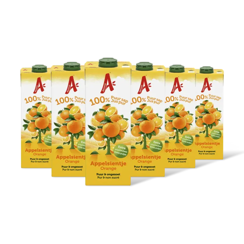 Appelsientje Sinaasappel met extra vruchtvlees 6-pack