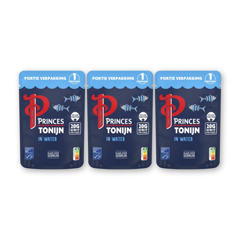 Princes Tonijn in water 3-pack