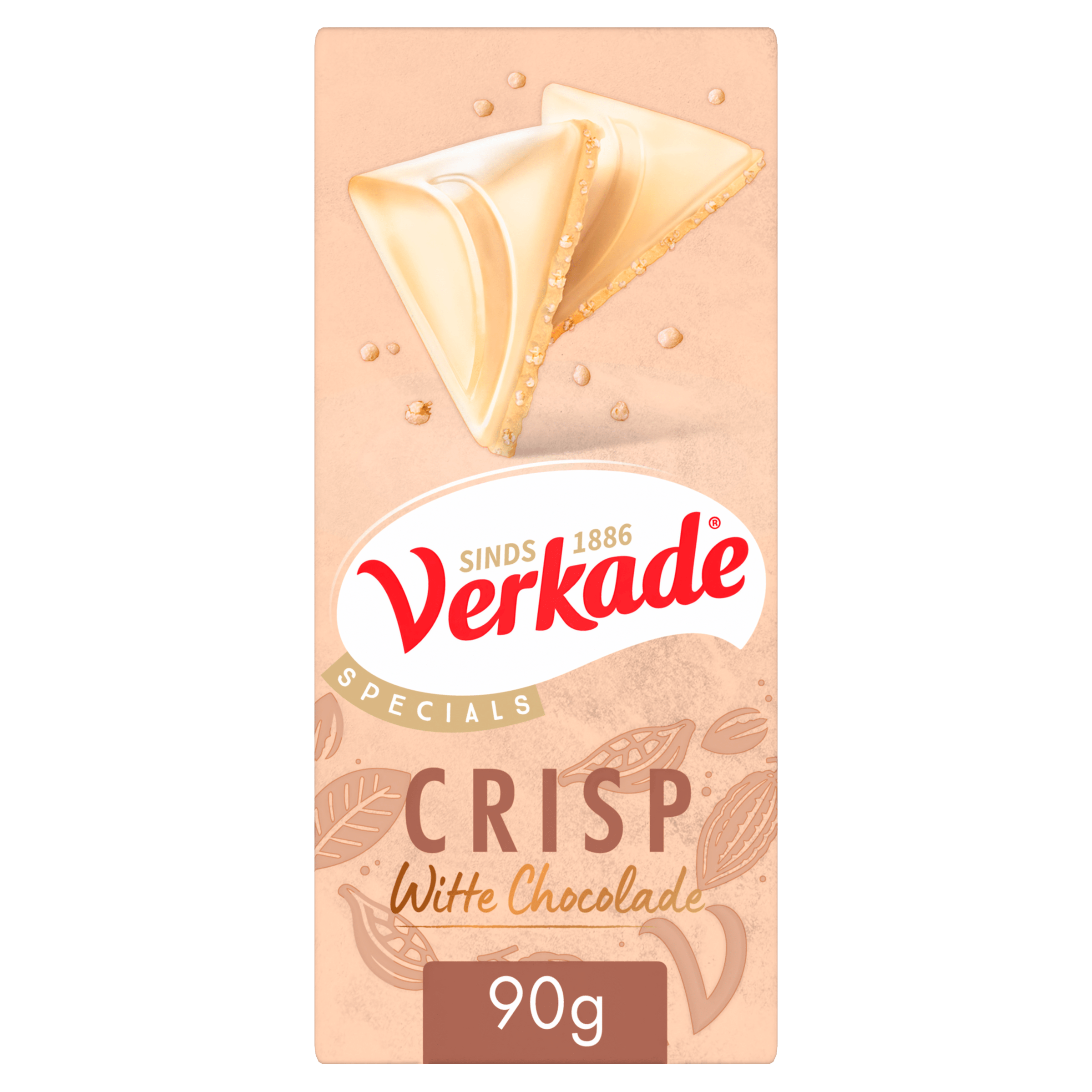 Verkade Wit crisp chocoladereep