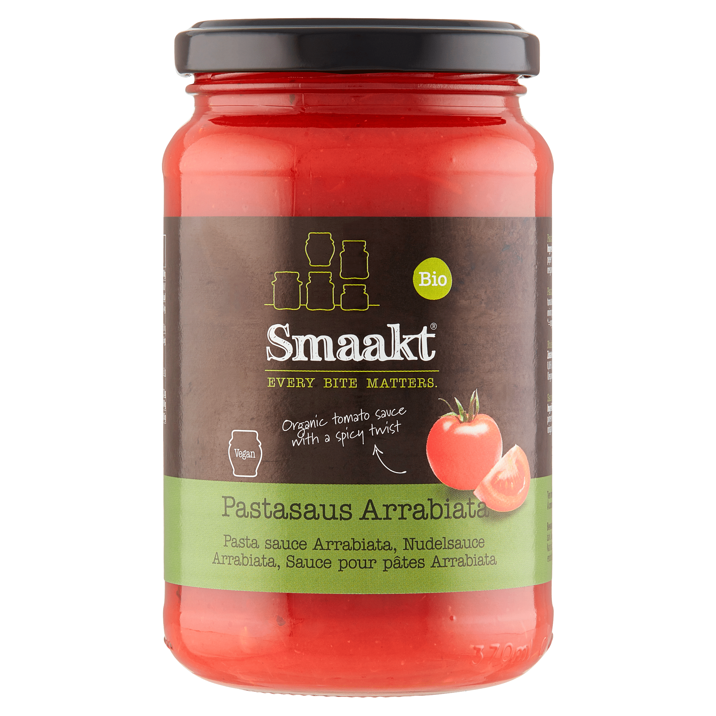 Smaakt Pastasaus arrabiata bio