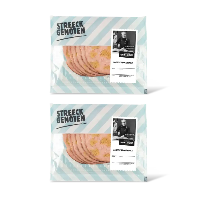 Streeckgenoten Mosterdgehakt 2-pack