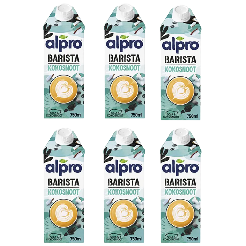 Alpro Barista kokosnoot 6-pack