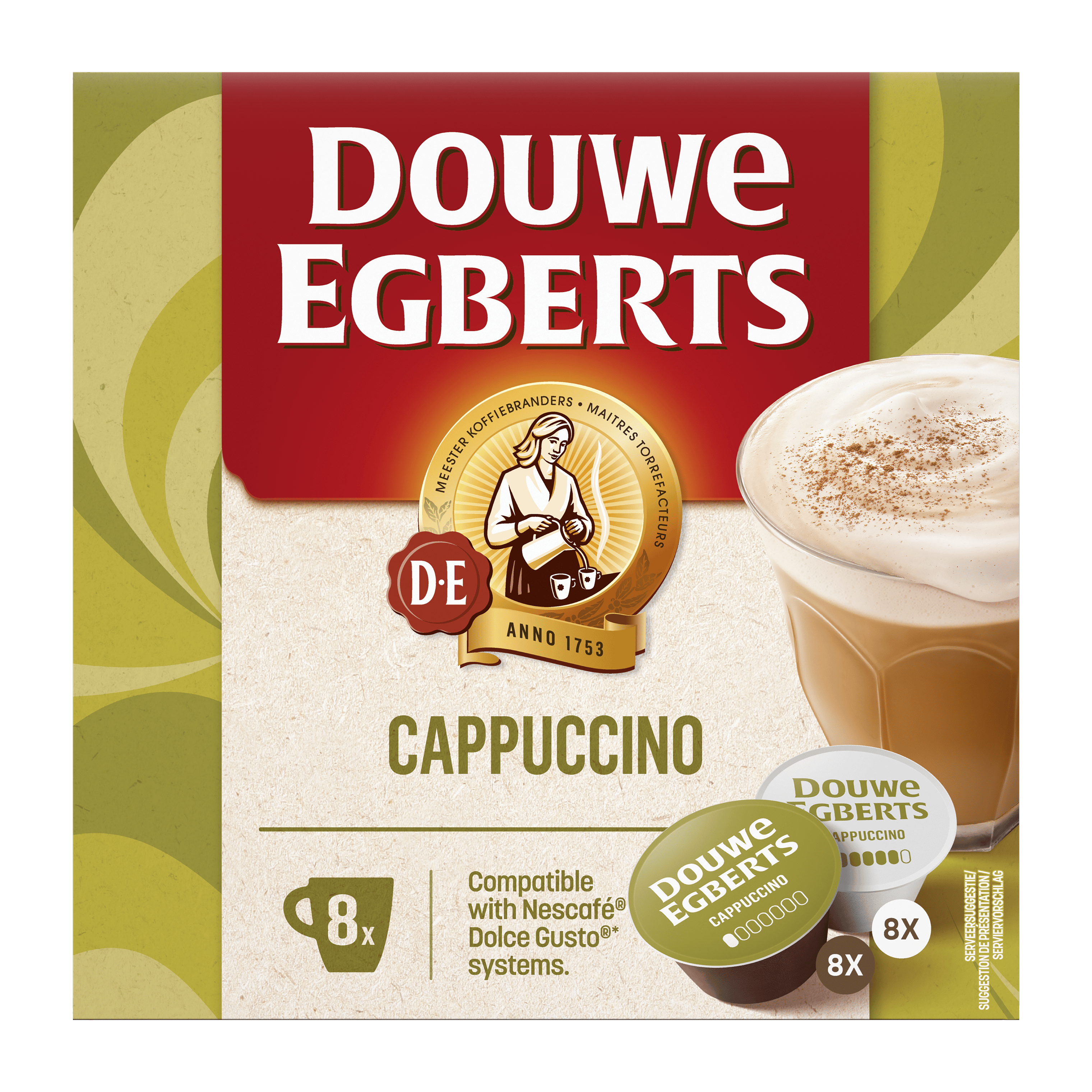 Douwe Egberts Dolce Gusto Cappuccino koffiecapsules