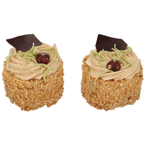 Hazelnoot cremegebakjes