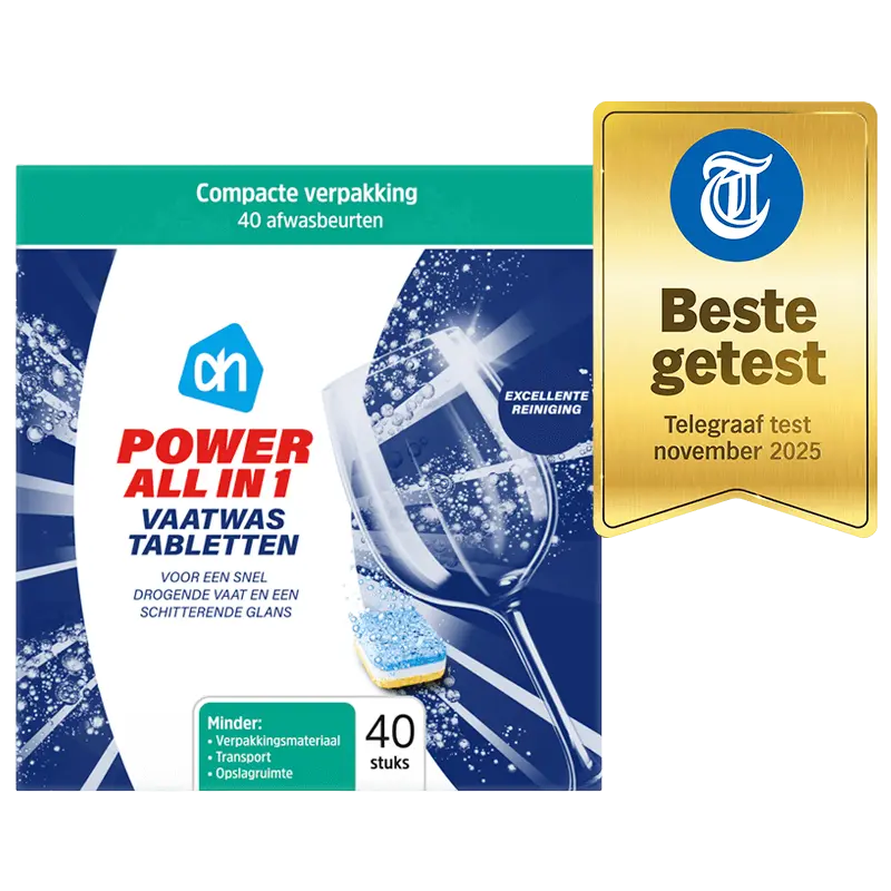 AH Power all in 1 vaatwastabletten