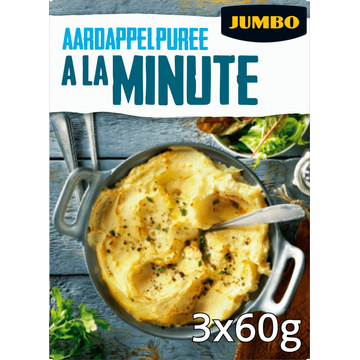Jumbo à la Minute Aardappelpuree 3 x 60 g