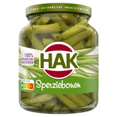 Hak sperziebonen fijn gebroken