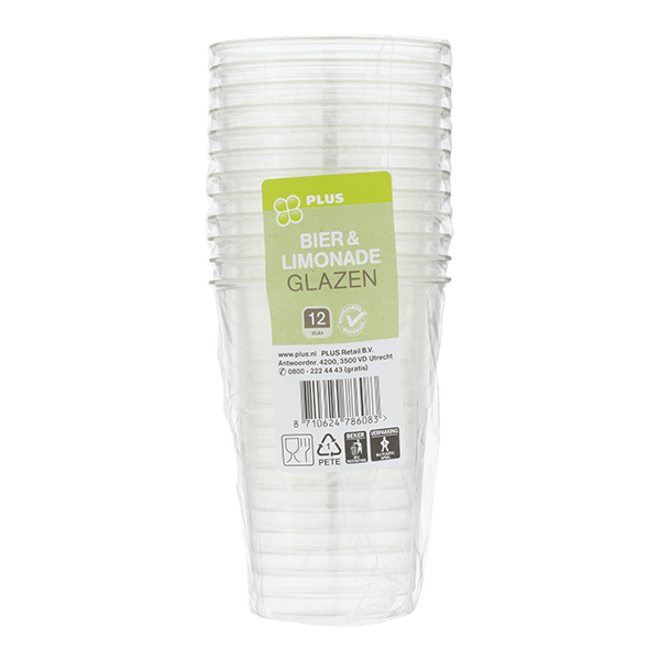 PLUS Bierglas 250ml