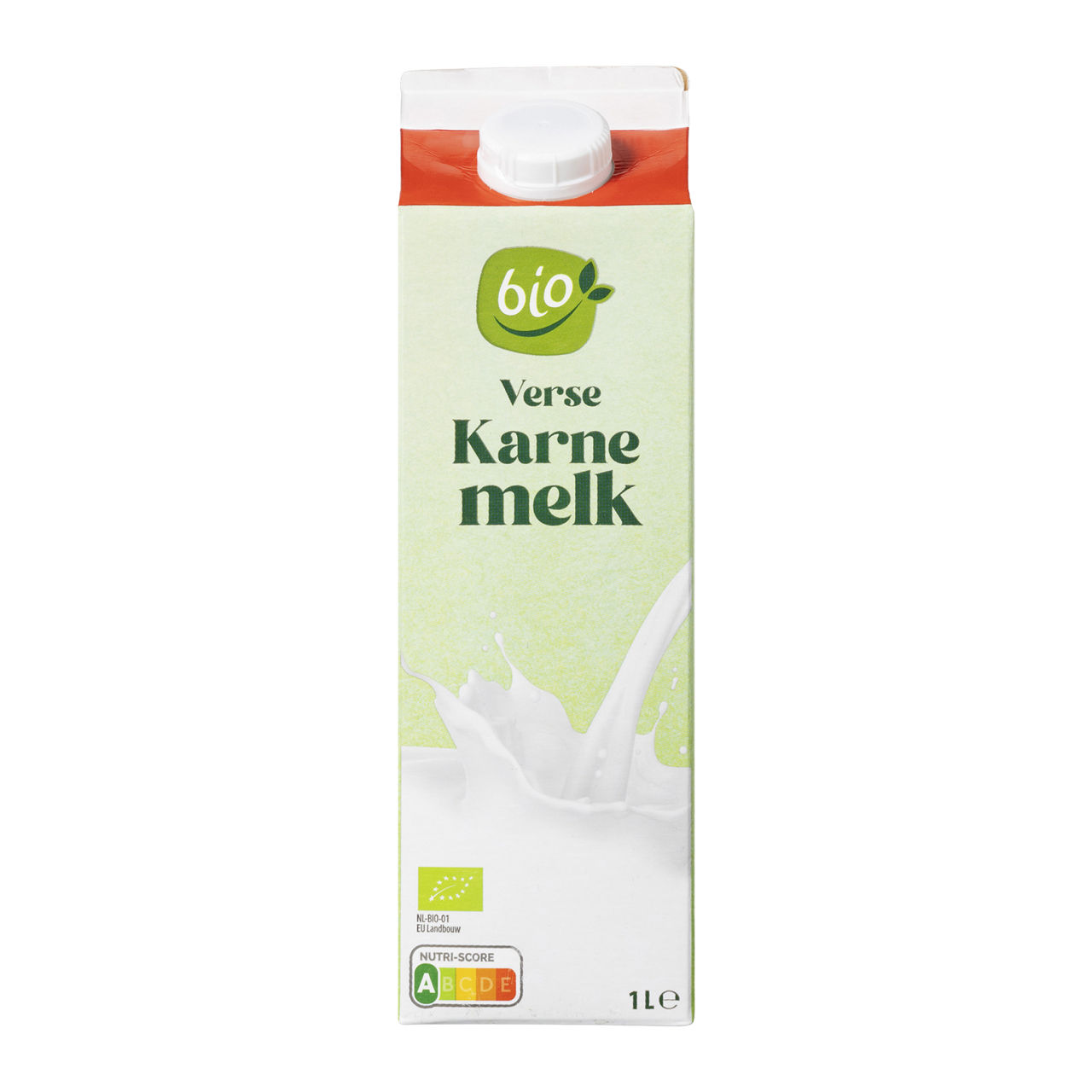 Biologische verse karnemelk