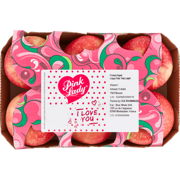 Pink Lady Appels 6 Stuks