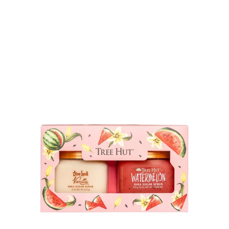 Tree Hut Giftset Watermelon & Vanilla Scrub