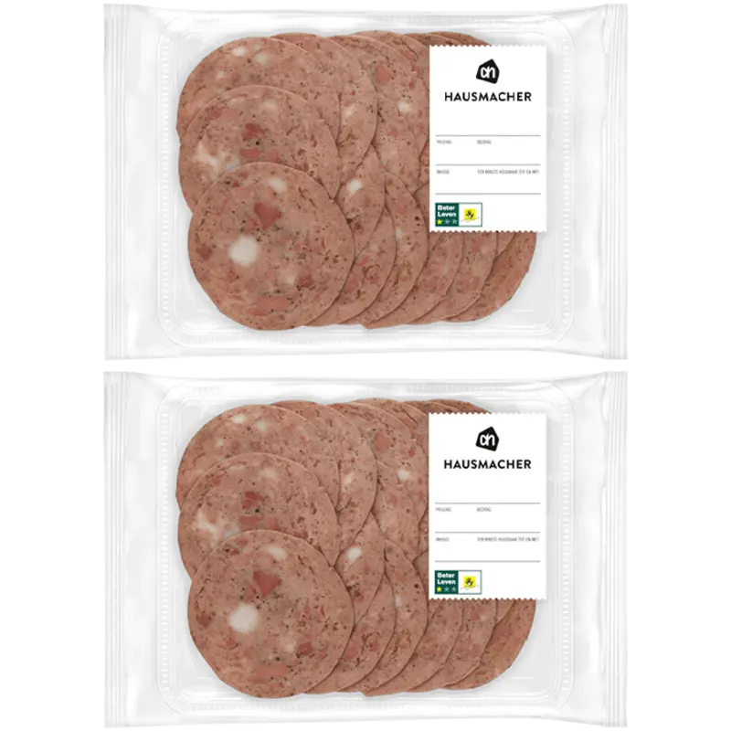 AH Hausmacher gesneden 2-pack