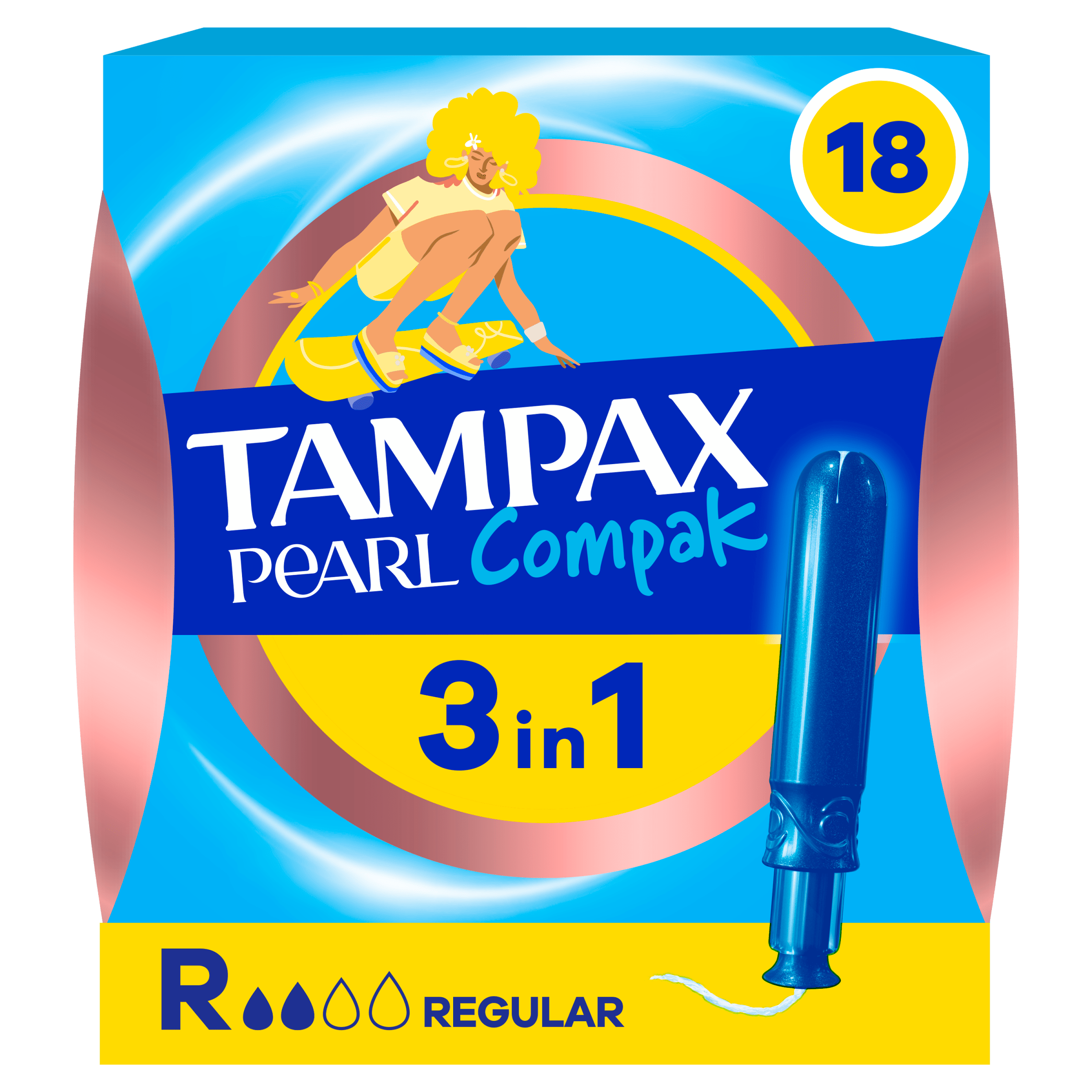 Tampax Compak Pearl Regular 20CT