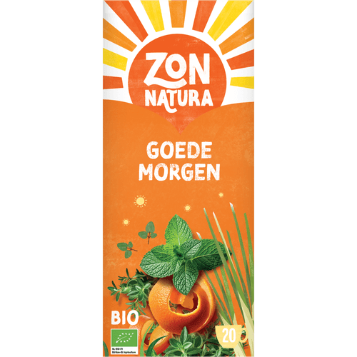 Zonnatura Kruidenthee goedemorgen 20 zakjes