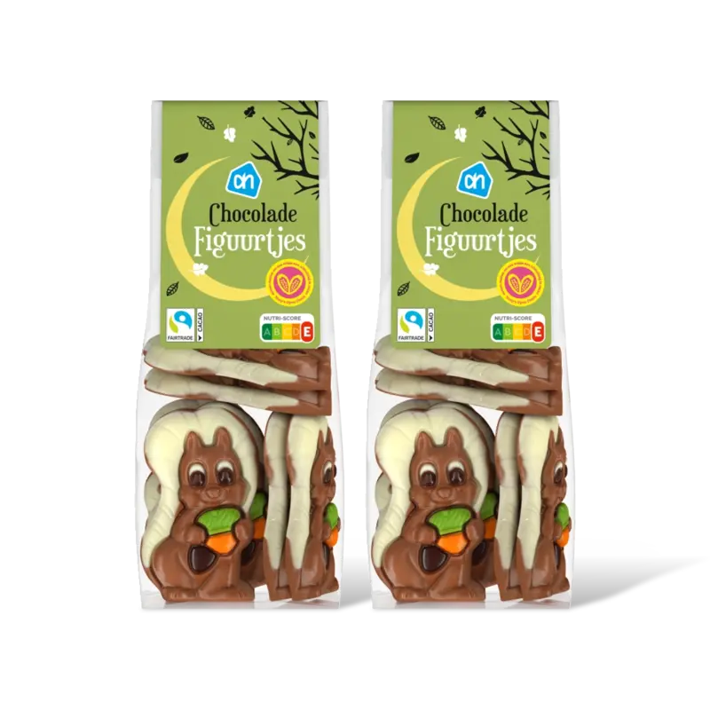 AH Chocoladefiguurtjes 2-pck