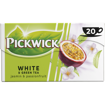 PICKWICK GREEN & White Jasmin Passionfruit 20 Stuks