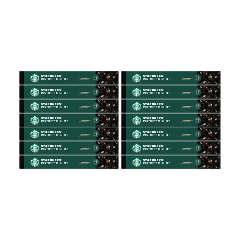 Starbucks Nespresso ristretto capsules 14-pack