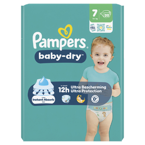 Pampers Baby-dry Maat 7