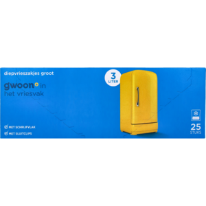 G'woon Diepvrieszak 3l