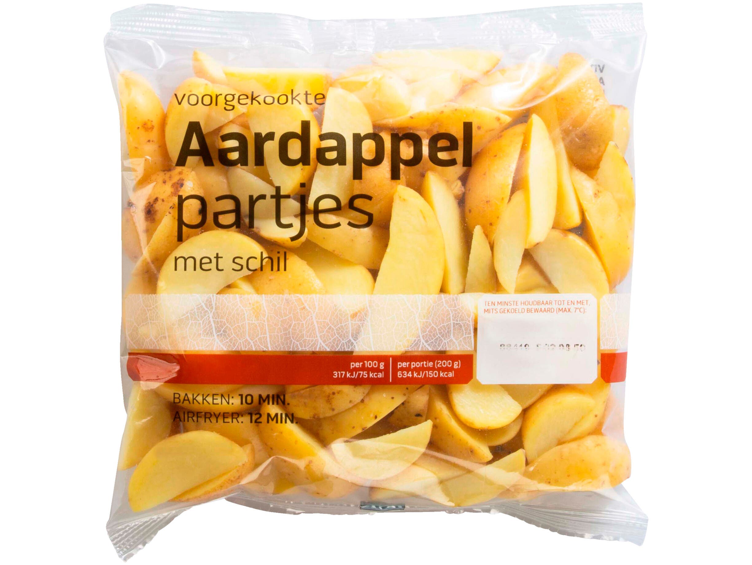 Aardappelpart met schil