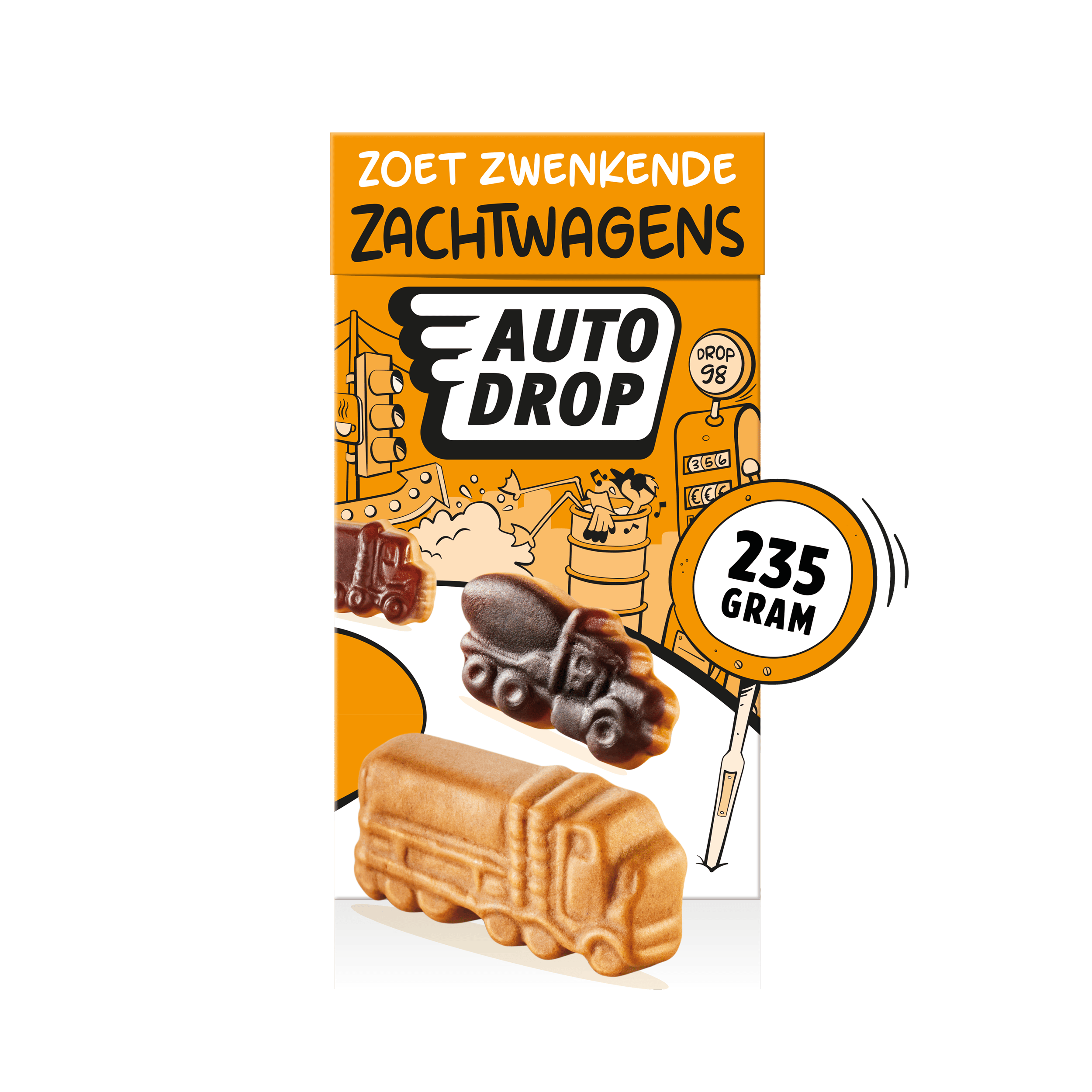 Autodrop Zoet Zwenkende Zachtwagens