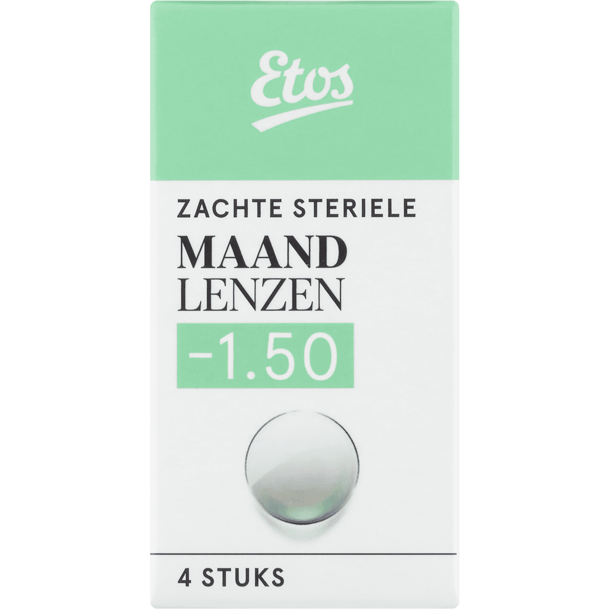 Etos Zachte Maandlenzen -1.50 4 stuks