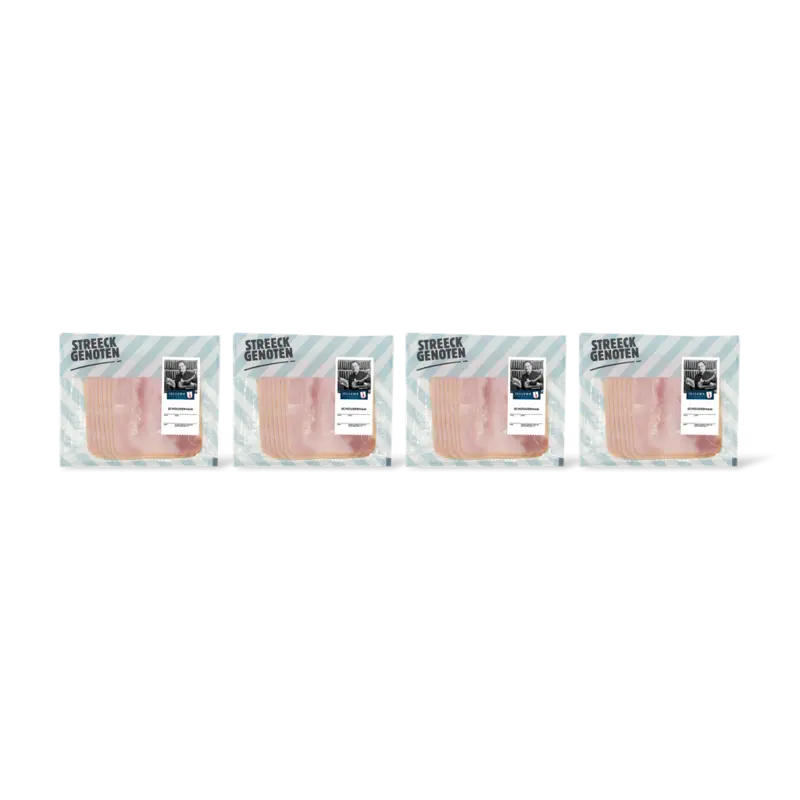 Streeckgenoten Schouderham 4-pck