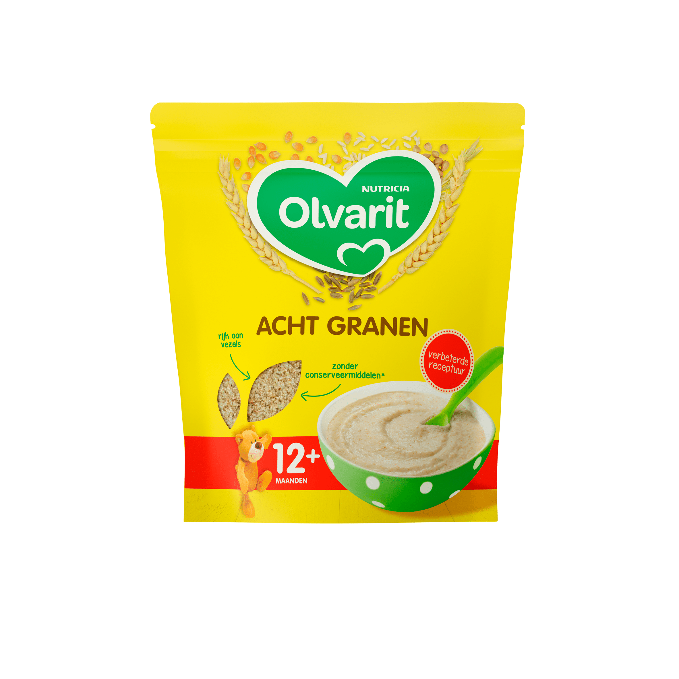 Olvarit 12+mnd Pap Acht Granen