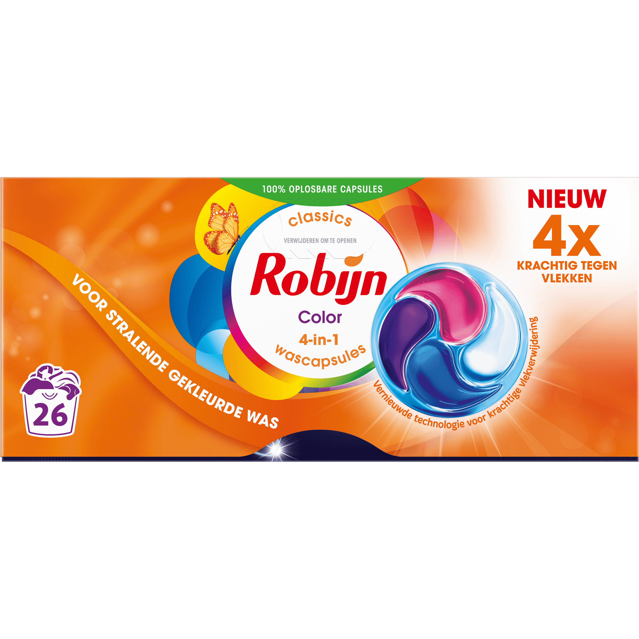 Robijn 3-in-1 classics capsules color