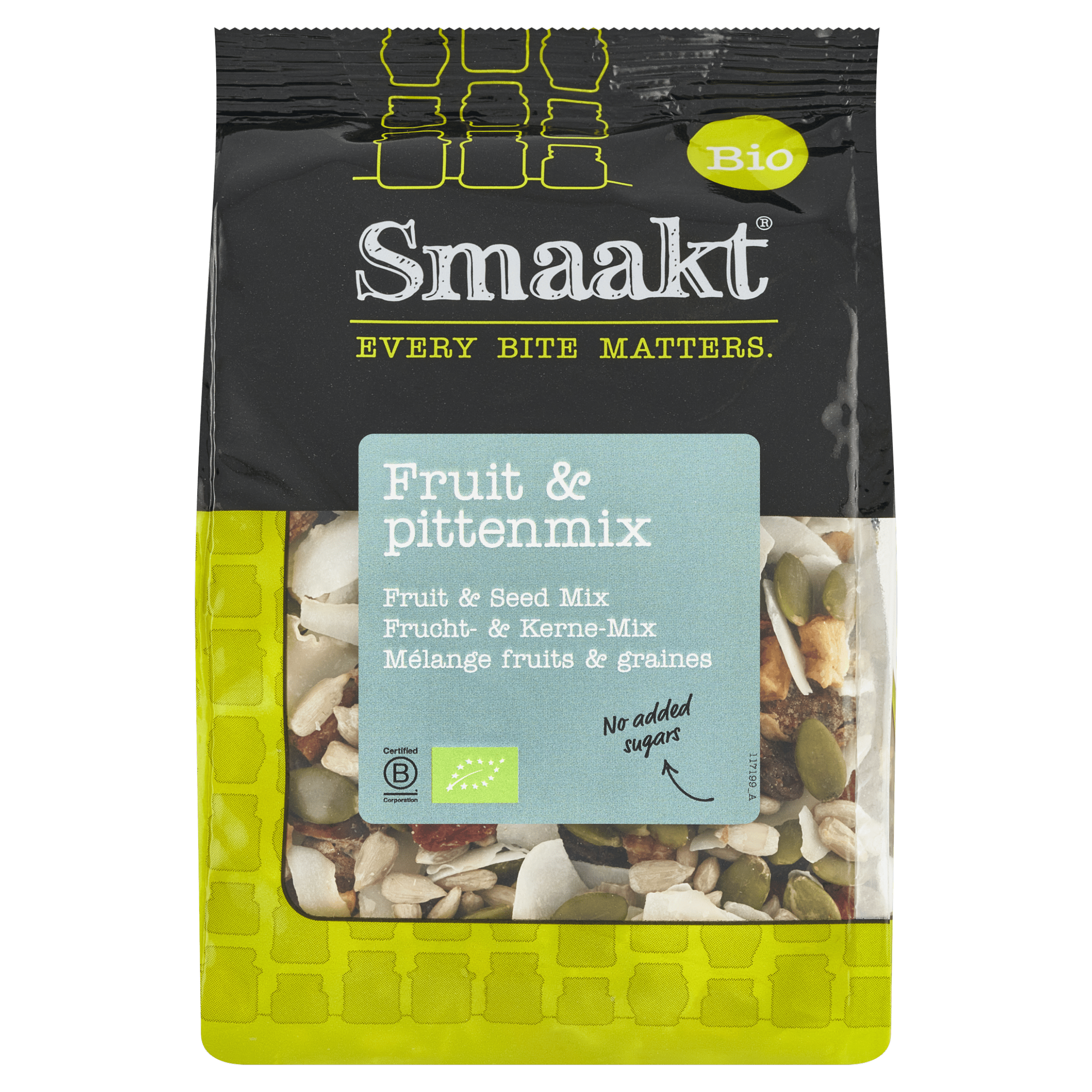 Smaakt Vruchten-pittenmix bio