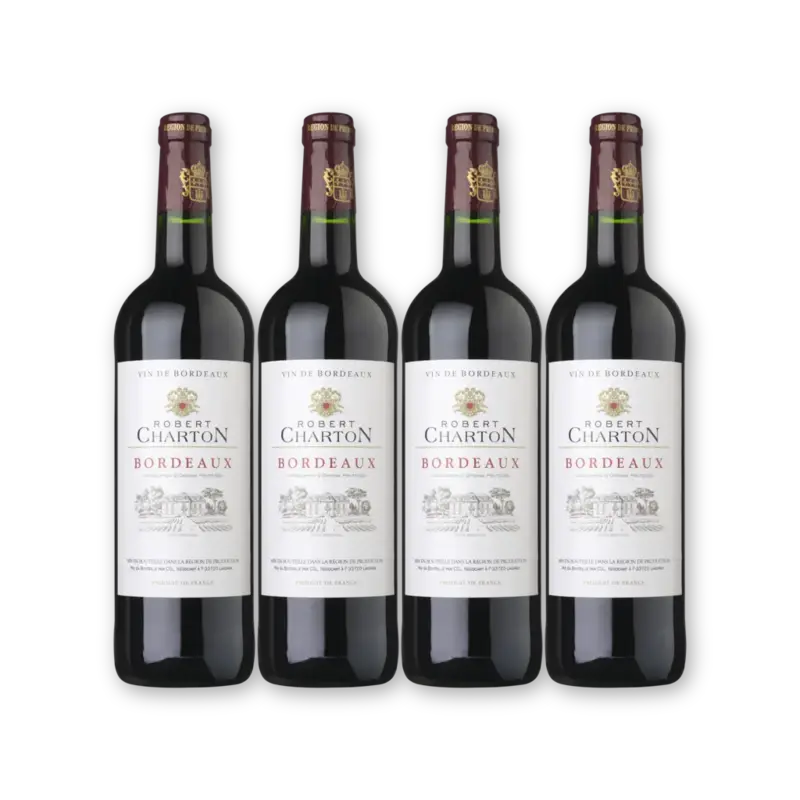 Robert Charton Bordeaux 4 flessen
