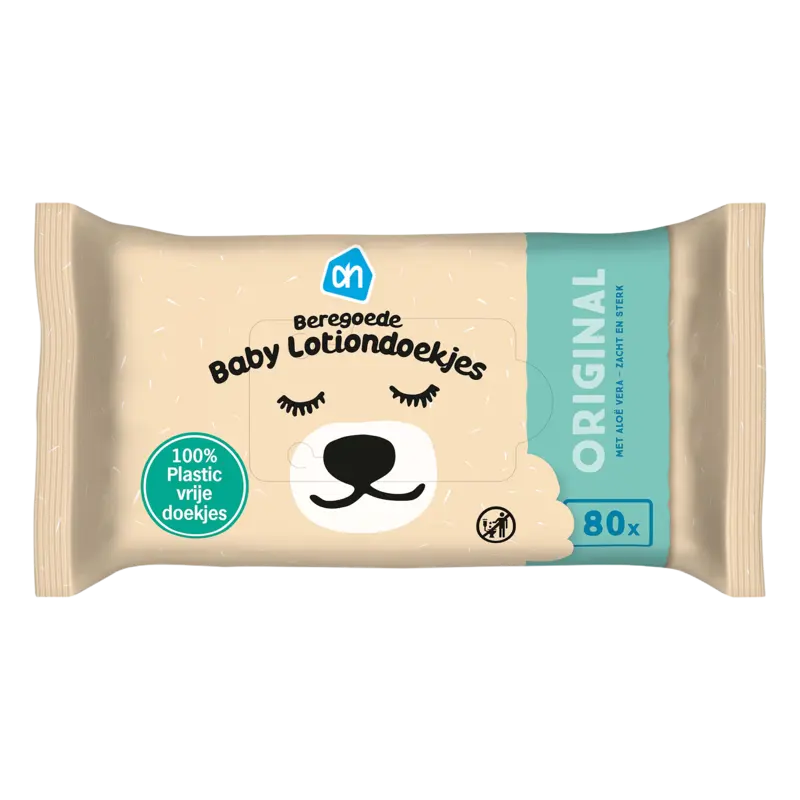 AH Beregoede baby lotiondoekjes