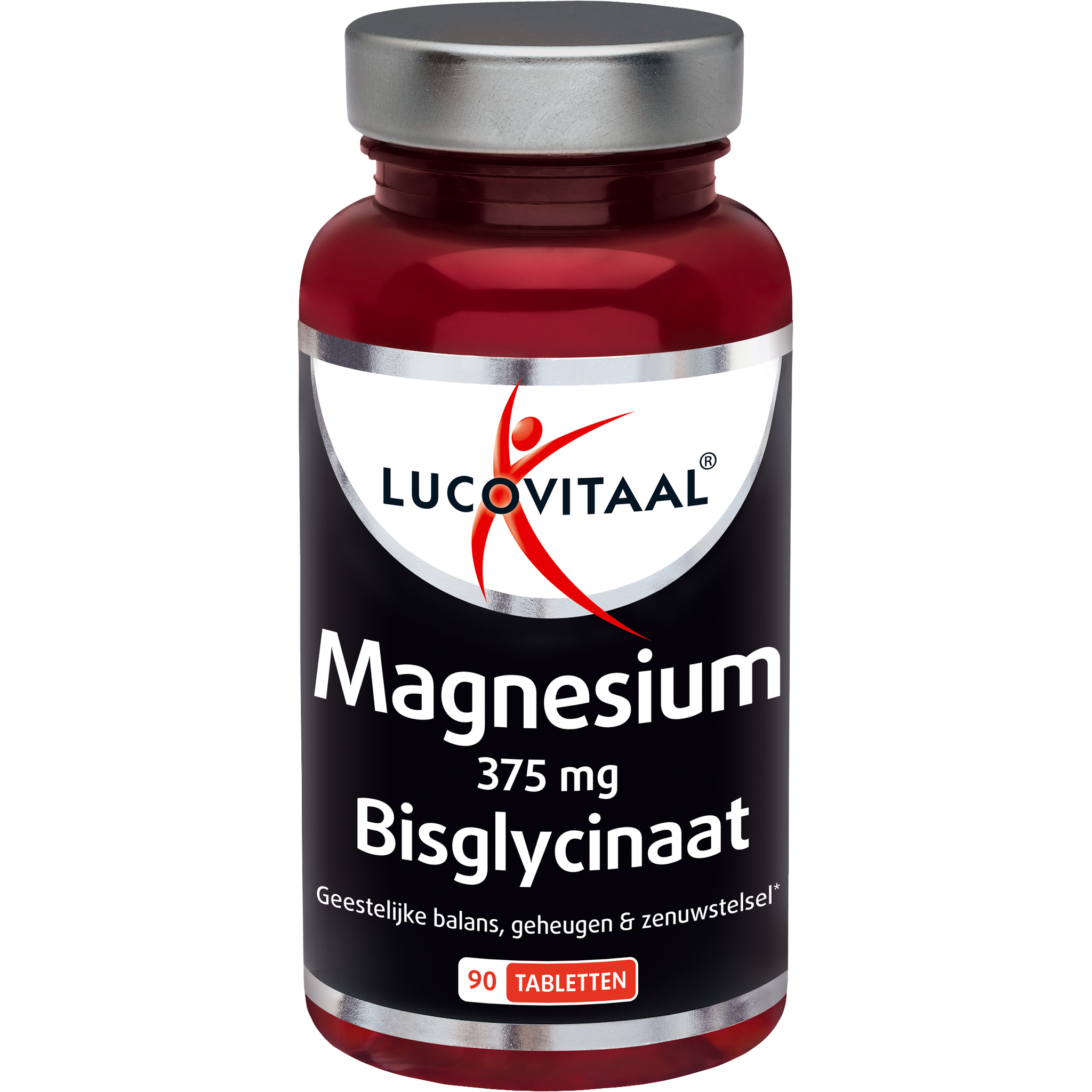 Lucovitaal Magnesium 375 MG Bisglycinaat Tabletten 90 stuks