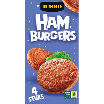 Jumbo Hamburgers 4 Stuks