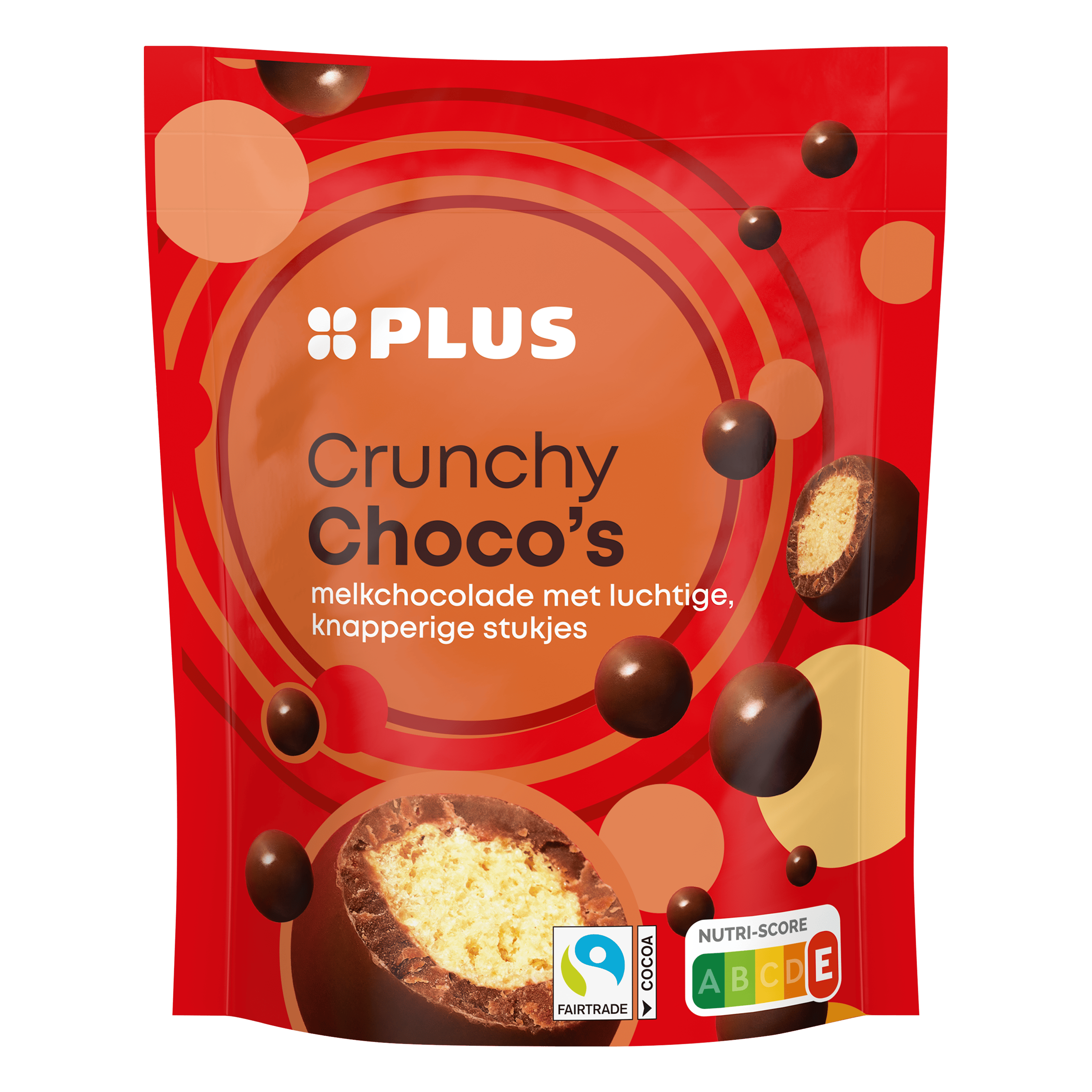 PLUS Crunchy choco's Fairtrade