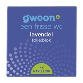 g'woon toiletblok lavendel navulling