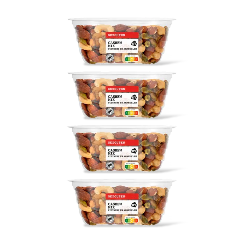 AH Cashewmix gezouten 4-pack