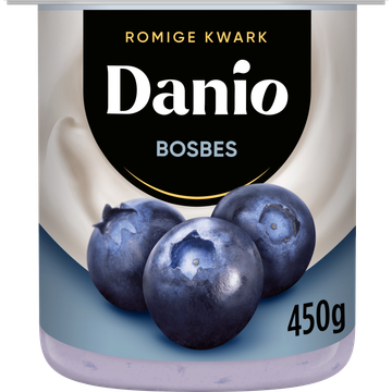 Danio Romige Kwark Bosbes 450g