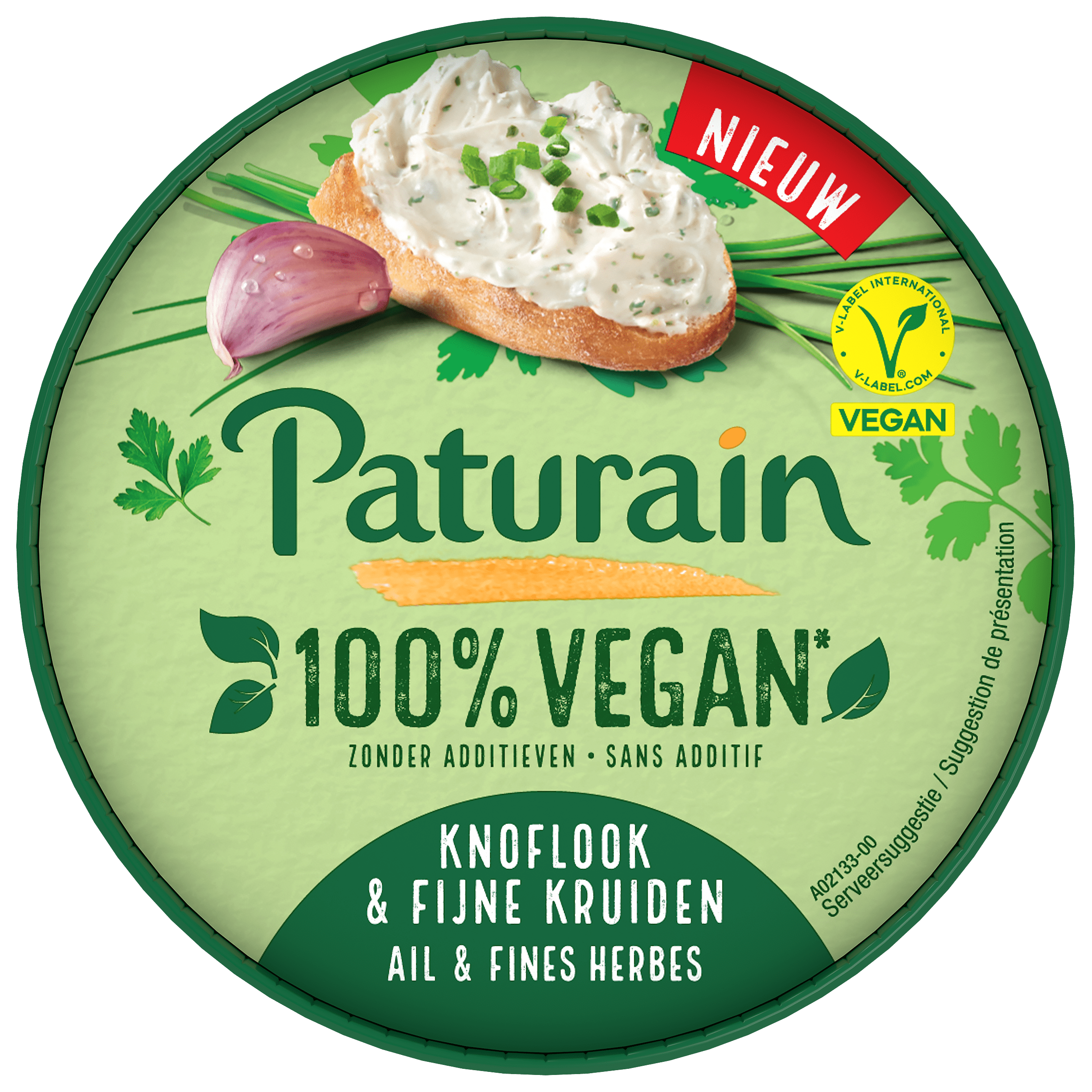 Paturain Vegan knoflook & fijne kruiden