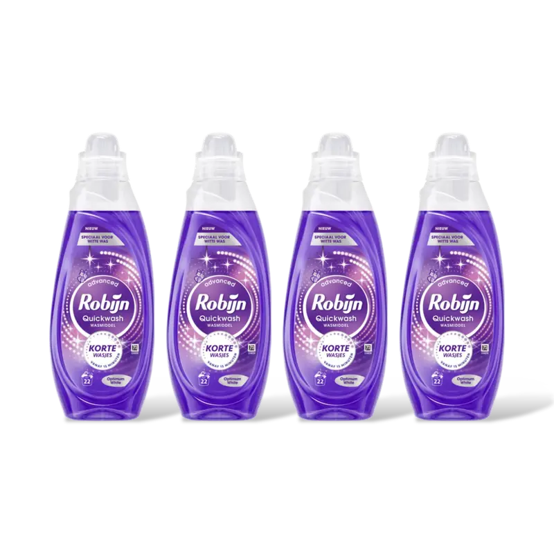Robijn Quickwash optimum white 4-pack