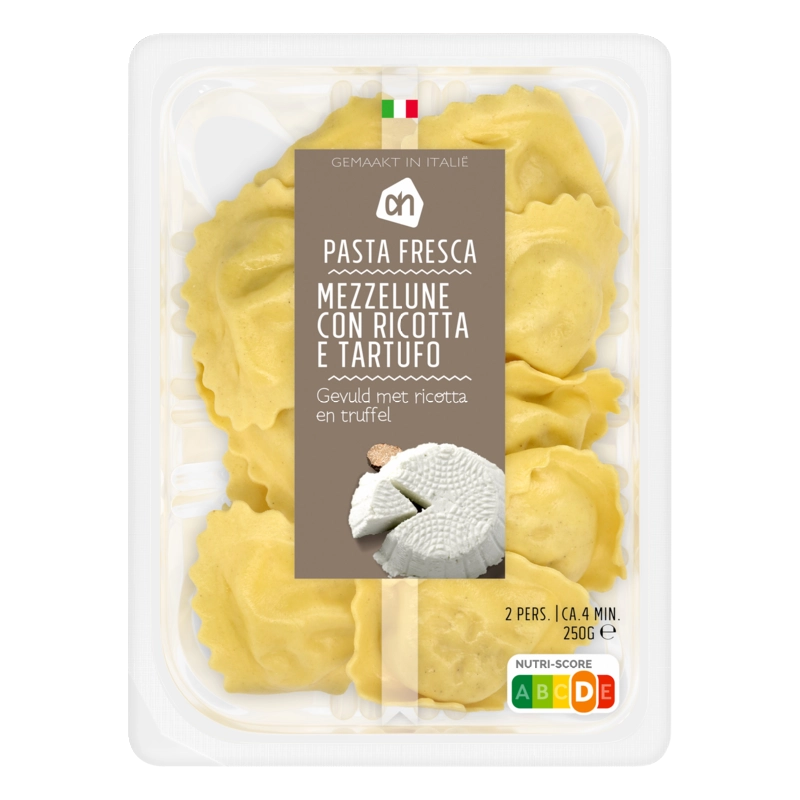 AH Mezzelune ricotta tartufo