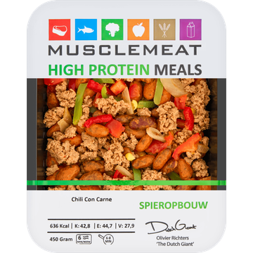 Muscle Meat High Protein Meals Chili Con Carne 450 g