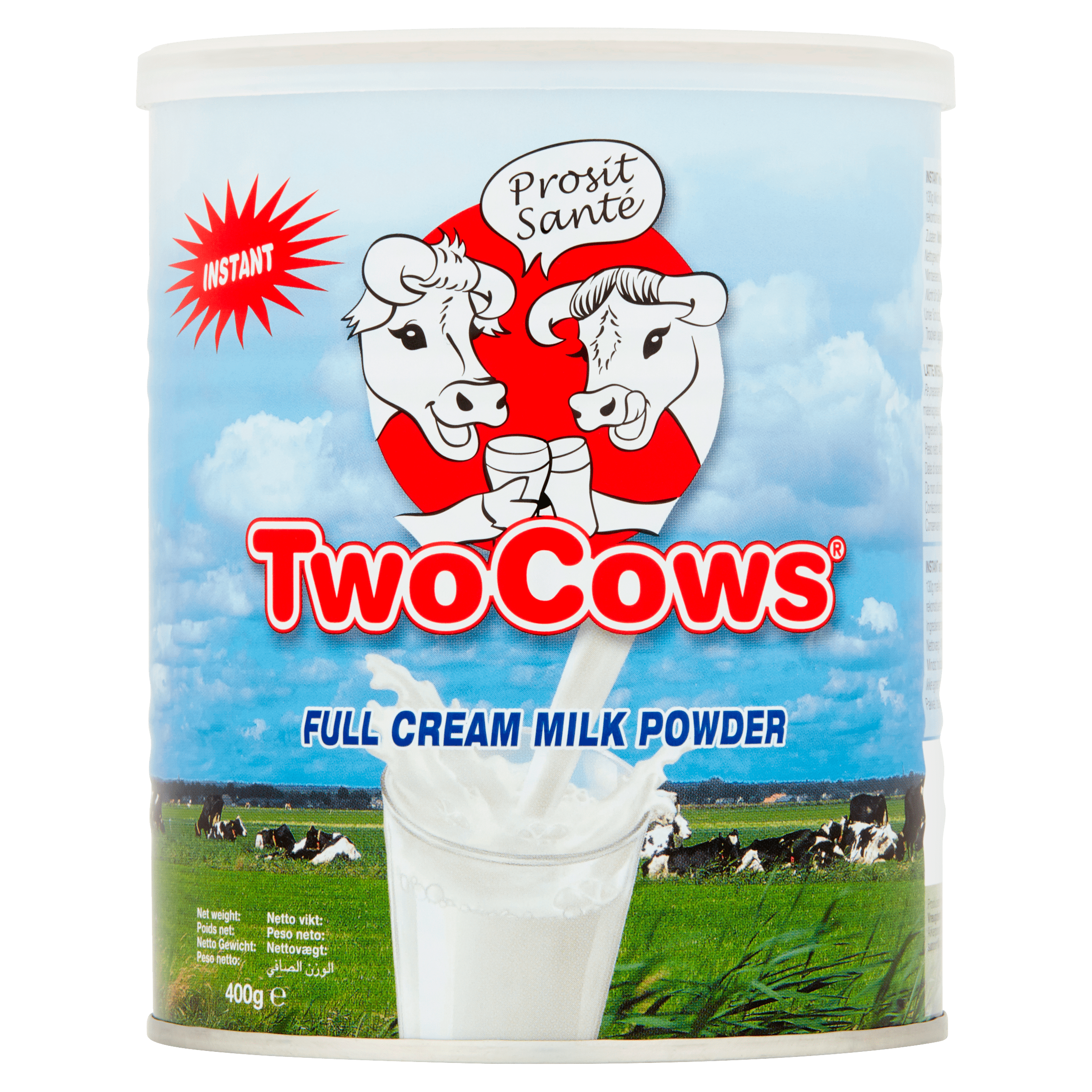 Two Cows Instant volle melkpoeder