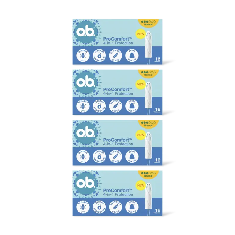 o.b. Pro Comfort Advanced Normal 16 4-pack
